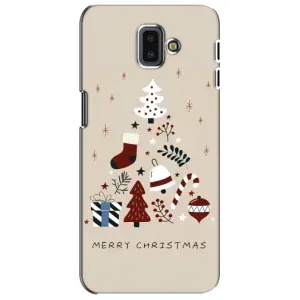 Чехол Санта Клаус для Samsung Galaxy J6 Plus, J6 Plus, J610 (Merry Christmas)