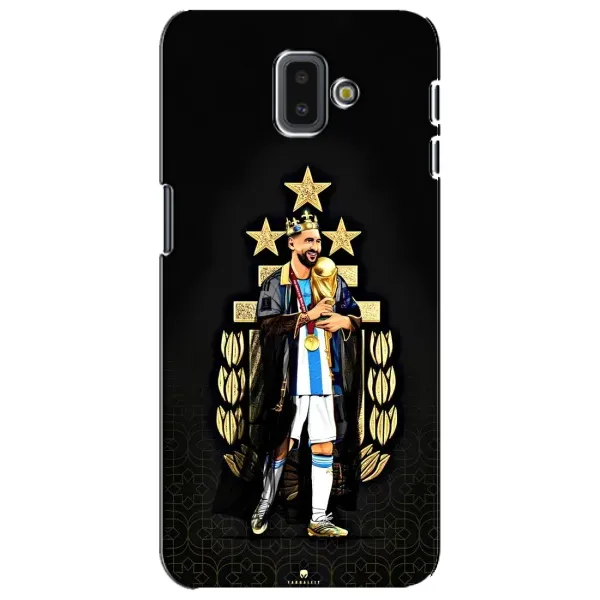 Чехол с рисунком «Месси король» для Samsung Galaxy J6 Plus 2018 (J610) Чехол с рисунком «Месси король» для Samsung Galaxy J6 Plus 2018 (J610)