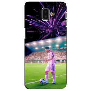Чехлы Лео Месси в Майами на Samsung Galaxy J6 Plus, J6 Plus, J610 (Месси в Майами)