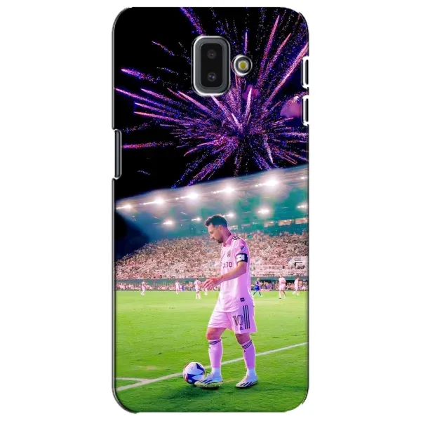 Чехол с рисунком «Месси в Майами» для Samsung Galaxy J6 Plus 2018 (J610) Чехол с рисунком «Месси в Майами» для Samsung Galaxy J6 Plus 2018 (J610)