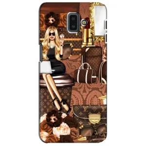 Чехол Стиль Louis Vuitton на Samsung Galaxy J6 Plus, J6 Plus, J610 (Мода Луи Виттон)