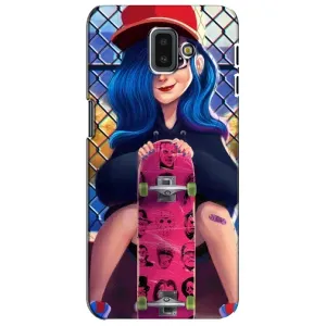 Чехол с картинкой Модные Девчонки Samsung Galaxy J6 Plus, J6 Plus, J610 (Модная девушка)