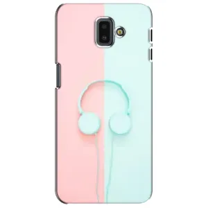 Дівчачий Чохол для Samsung Galaxy J6 Plus, J6 Plus, J610 (Навушники)