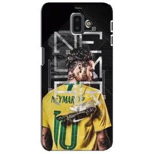 Силиконовый Чехол Samsung Galaxy J6 Plus, J6 Plus, J610 (Neymar 10)
