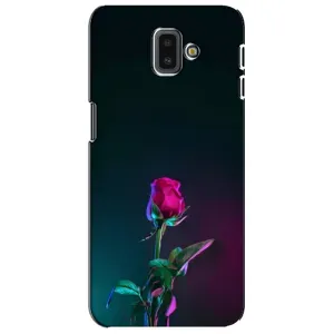 Чохли з принтом Троянд для Samsung Galaxy J6 Plus, J6 Plus, J610 (Нічна троянда)