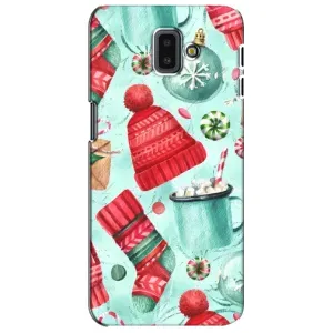 Чехол Санта Клаус для Samsung Galaxy J6 Plus, J6 Plus, J610 (Одежда)