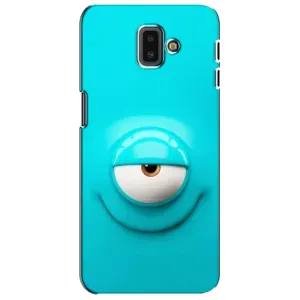 Силиконовые Чехлы (смешные стикеры) для Samsung Galaxy J6 Plus, J6 Plus, J610 (Одноглазик)