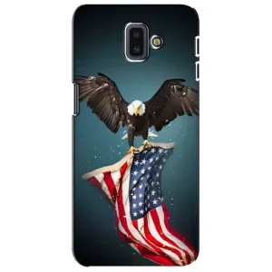 Чохол Прапор USA для Samsung Galaxy J6 Plus, J6 Plus, J610 (Орел і прапор)