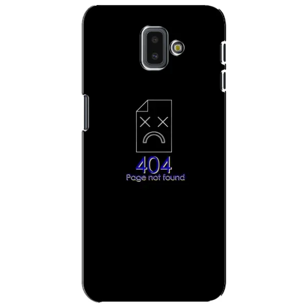 Чехол с рисунком «Ошибка 404» для Samsung Galaxy J6 Plus 2018 (J610) Чехол с рисунком «Ошибка 404» для Samsung Galaxy J6 Plus 2018 (J610)