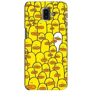 Силіконовий бампер з картинкою звірів для Samsung Galaxy J6 Plus, J6 Plus, J610 (Особливий)