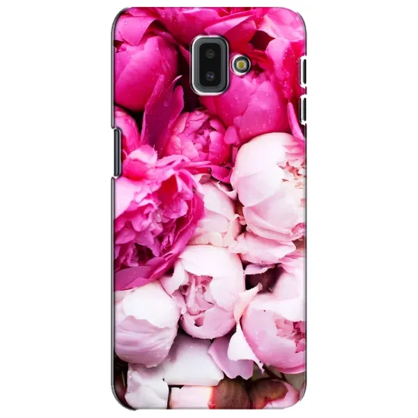 Чехол с рисунком «Пионы» для Samsung Galaxy J6 Plus 2018 (J610)