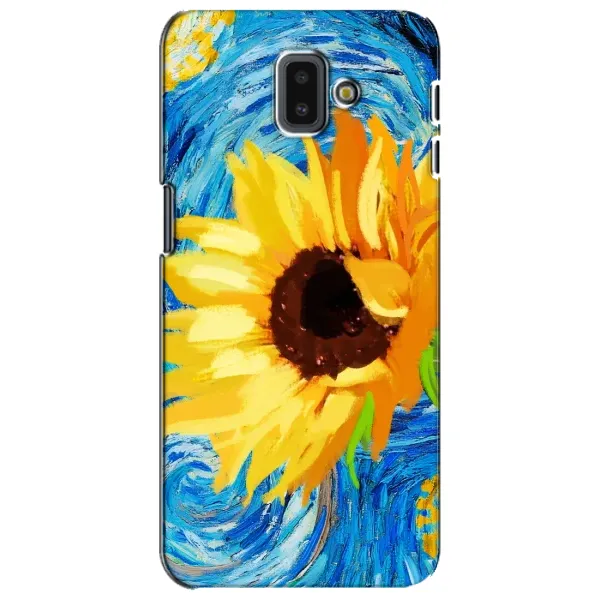 Чехол с рисунком «Подсолнух цветок» для Samsung Galaxy J6 Plus 2018 (J610) Чехол с рисунком «Подсолнух цветок» для Samsung Galaxy J6 Plus 2018 (J610)