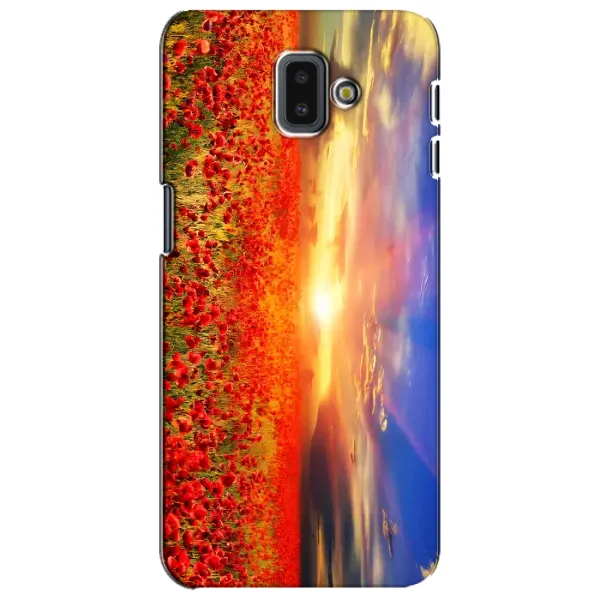 Чехол с рисунком «Поле тюльпанов» для Samsung Galaxy J6 Plus 2018 (J610) Чехол с рисунком «Поле тюльпанов» для Samsung Galaxy J6 Plus 2018 (J610)