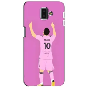 Чехлы Лео Месси в Майами на Samsung Galaxy J6 Plus, J6 Plus, J610 (Празднование Месси)
