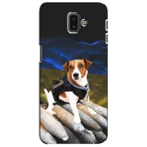 Чехол с принтом Собаки Патрон для Samsung Galaxy J6 Plus, J6 Plus, J610 (Пёс Патрон)