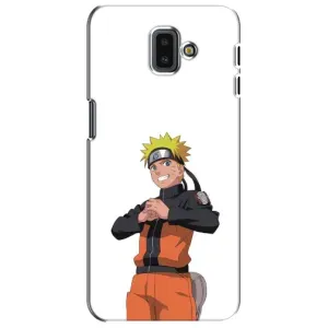 Чехлы с принтом Наруто на Samsung Galaxy J6 Plus, J6 Plus, J610 (Радосный Наруто)