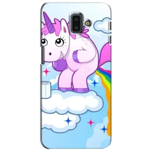 Чохол Unicorn на Samsung Galaxy J6 Plus, J6 Plus, J610 (Веселка Єдиноріга)