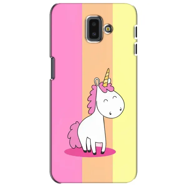 Чехол с рисунком «Радужный Единорог» для Samsung Galaxy J6 Plus 2018 (J610)