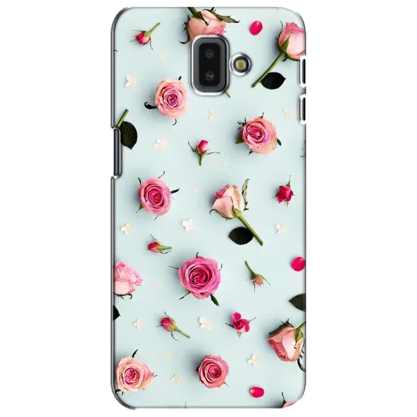 Чехол с рисунком «Разные цветы» для Samsung Galaxy J6 Plus 2018 (J610) Чехол с рисунком «Разные цветы» для Samsung Galaxy J6 Plus 2018 (J610)