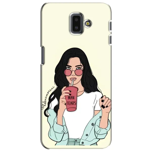 Чехол с рисунком «С напитком» для Samsung Galaxy J6 Plus 2018 (J610) Чехол с рисунком «С напитком» для Samsung Galaxy J6 Plus 2018 (J610)