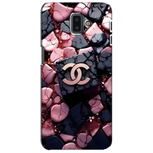 Чехол (Dior, Prada, YSL, Chanel) для Samsung Galaxy J6 Plus, J6 Plus, J610 (Шанель)