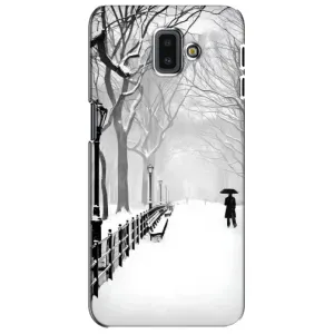 Чехлы на Новый Год Samsung Galaxy J6 Plus, J6 Plus, J610 (Снегом замело)