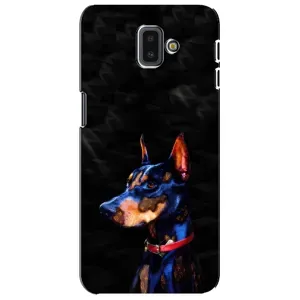 Бампер для Samsung Galaxy J6 Plus, J6 Plus, J610 з картинкою "Песики" (Собака Мопсік)