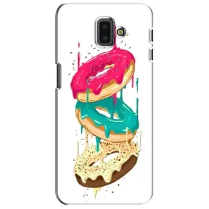 Чехол с изображением вкусной еды для Samsung Galaxy J6 Plus, J6 Plus, J610 (Сочные пончики)