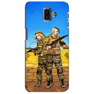 Чехлы с принтом (Воины ЗСУ) для Samsung Galaxy J6 Plus, J6 Plus, J610 (Солдаты ЗСУ)