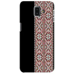 Силиконовый Чехол на Samsung Galaxy J6 Plus, J6 Plus, J610 с картинкой Вышиванки (Стильная вишиванка)