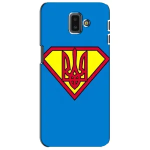 Чехол с картинкой (Патриотический ГЕРБ) на Samsung Galaxy J6 Plus, J6 Plus, J610 (Super - Герб)