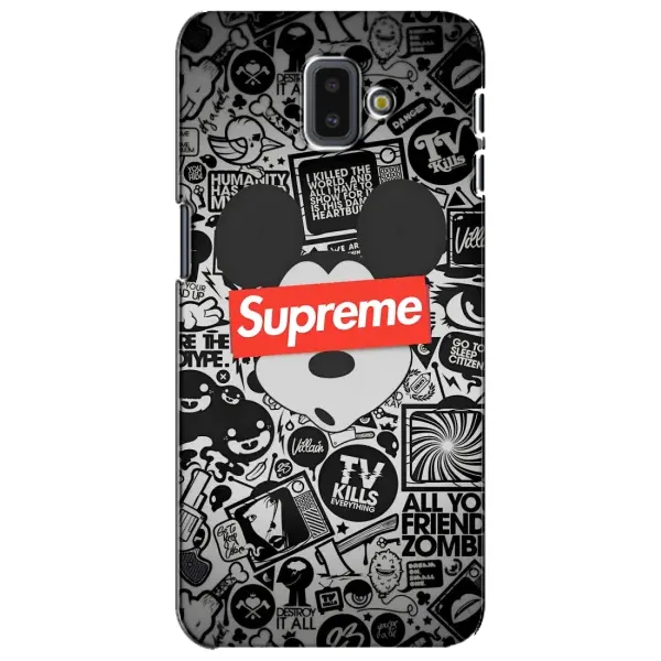 Чехол с рисунком «Supreme Маус» для Samsung Galaxy J6 Plus 2018 (J610) Чехол с рисунком «Supreme Маус» для Samsung Galaxy J6 Plus 2018 (J610)