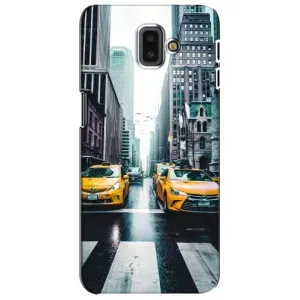 Силиконовый бампер (Работники) на Samsung Galaxy J6 Plus, J6 Plus, J610 (Такси)