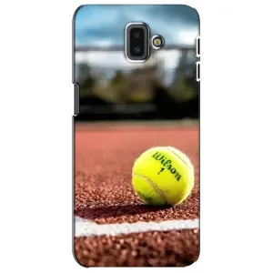 Чехлы с принтом Спортивная тематика для Samsung Galaxy J6 Plus, J6 Plus, J610 (Теннисный корт)