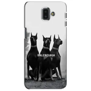 Чохол ДОБЕРМАН для Samsung Galaxy J6 Plus, J6 Plus, J610 (Три добермана)