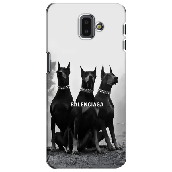 Чехол с рисунком «Три добермана» для Samsung Galaxy J6 Plus 2018 (J610) Чехол с рисунком «Три добермана» для Samsung Galaxy J6 Plus 2018 (J610)