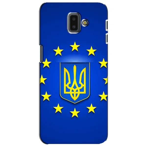 Чехол с рисунком «Украина это Европа» для Samsung Galaxy J6 Plus 2018 (J610) Чехол с рисунком «Украина это Европа» для Samsung Galaxy J6 Plus 2018 (J610)