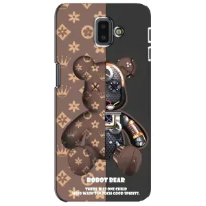 Силиконовый чехол для Samsung Galaxy J6 Plus, J6 Plus, J610 (Медмедь Луи Виттон)