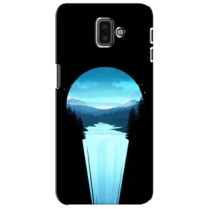 Літній Чохол на Samsung Galaxy J6 Plus, J6 Plus, J610 (Синій Водоспад)