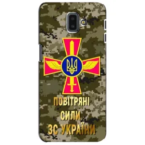 Чехлы на военную тематику для Samsung Galaxy J6 Plus, J6 Plus, J610 (ВС ЗСУ)
