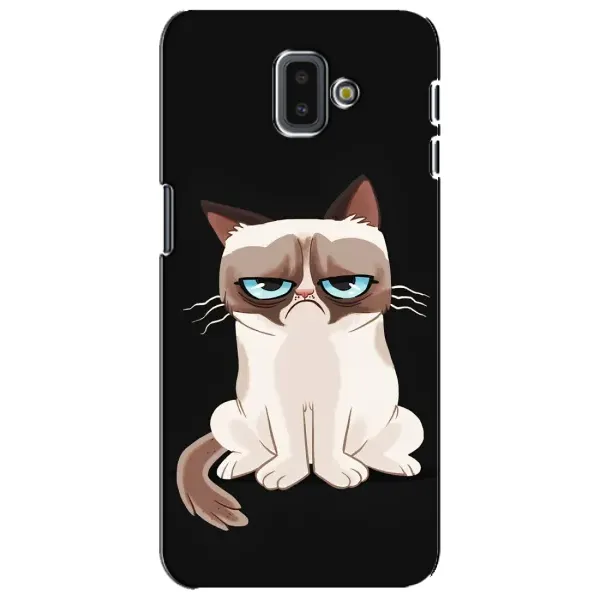 Чехол с рисунком «Взгляд кота» для Samsung Galaxy J6 Plus 2018 (J610) Чехол с рисунком «Взгляд кота» для Samsung Galaxy J6 Plus 2018 (J610)
