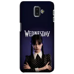 Чехлы с принтом Уэнсдей на Samsung Galaxy J6 Plus, J6 Plus, J610 (Wednesdey)