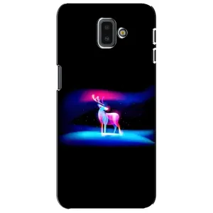 Силіконовий бампер з картинкою звірів для Samsung Galaxy J6 Plus, J6 Plus, J610 (Яскравий олень)