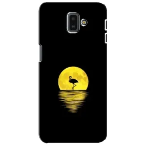 Літній Чохол на Samsung Galaxy J6 Plus, J6 Plus, J610 (Жовтий Захід сонця)