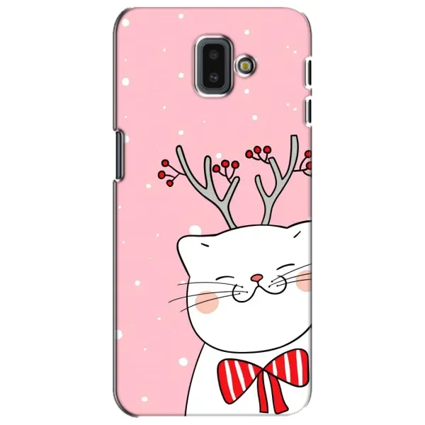 Чехол с рисунком «Зимний кот» для Samsung Galaxy J6 Plus 2018 (J610) Чехол с рисунком «Зимний кот» для Samsung Galaxy J6 Plus 2018 (J610)