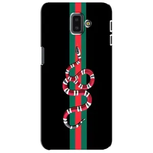 Чехлы Бренд GUCCI для Samsung Galaxy J6 Plus, J6 Plus, J610 (Змей Гуччи)