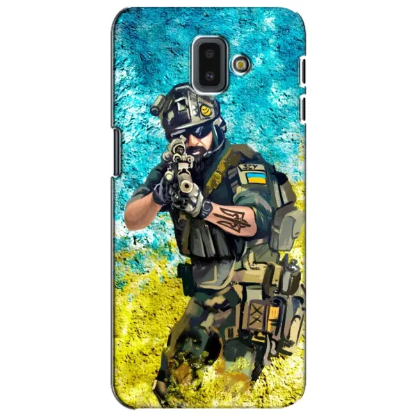 Чехол с рисунком «ЗСУ Воин» для Samsung Galaxy J6 Plus 2018 (J610) Чехол с рисунком «ЗСУ Воин» для Samsung Galaxy J6 Plus 2018 (J610)