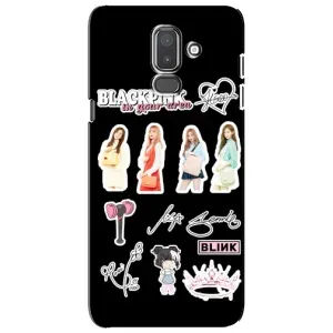 Чохли з картинкою для Samsung Galaxy J8-2018, J810 (Арт блекпінг)