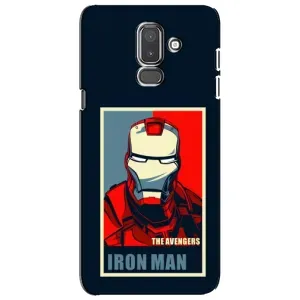 Чехол Супергерой Железный человек на Samsung Galaxy J8-2018, J810 (Art Iron man)