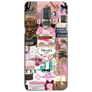 Чехол (Dior, Prada, YSL, Chanel) для Samsung Galaxy J8-2018, J810 (Бренды)
